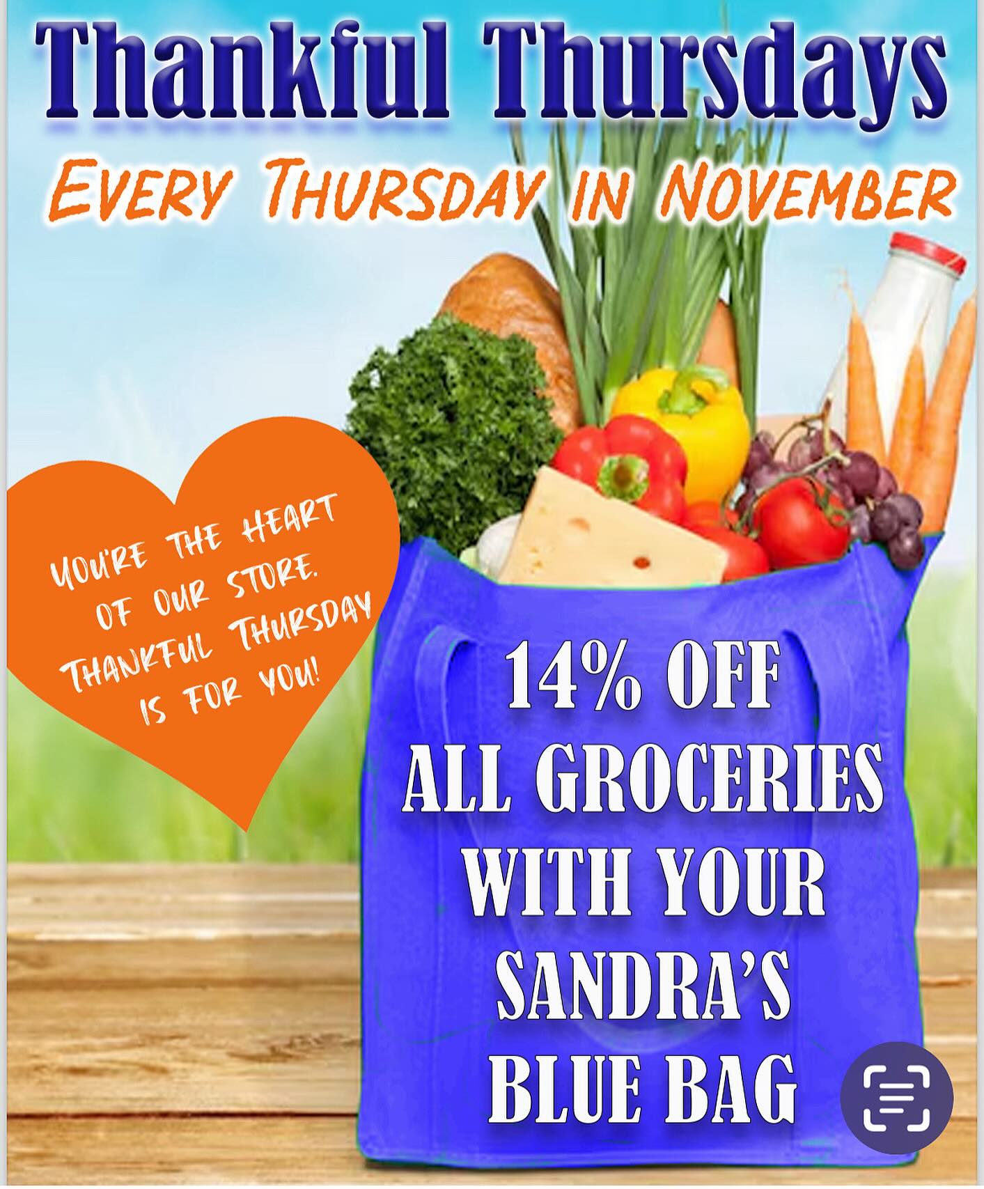 thankful thursdays @ sandra's